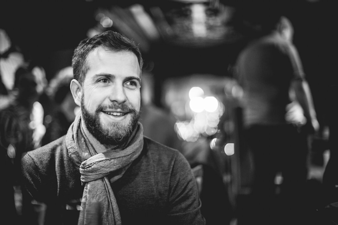 Portrait of a friendly middle-aged man smiling